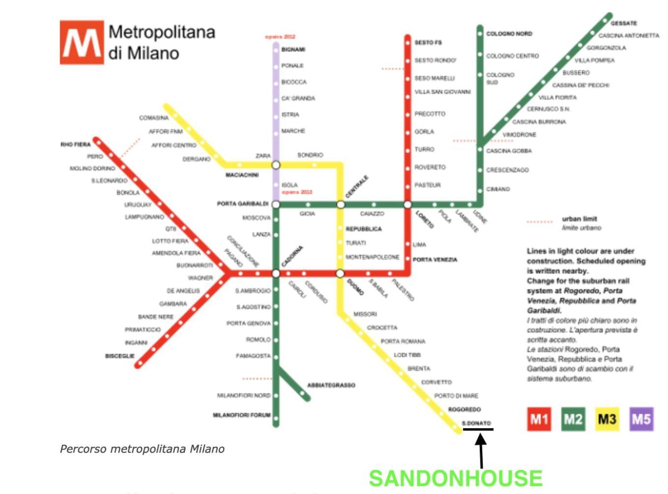Sandonhouse Milano San Donato Milanese Exterior photo